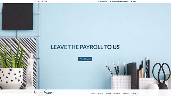 accounting web design