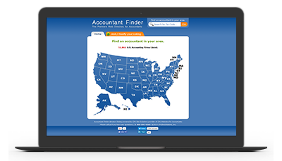 CPA web site directory, Accountant-Finder.com