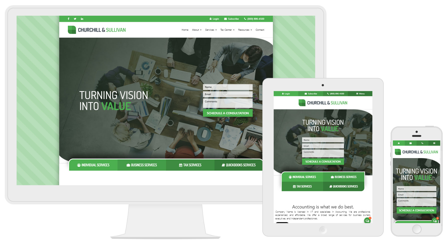 best accounting firm websites - design #738