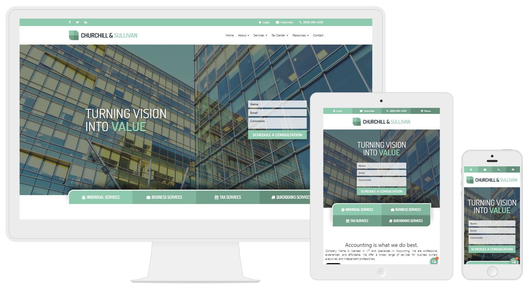 best accounting firm websites - design #750