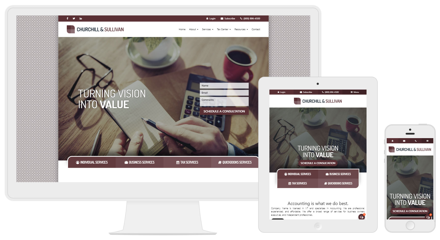 best accounting firm websites - design #752