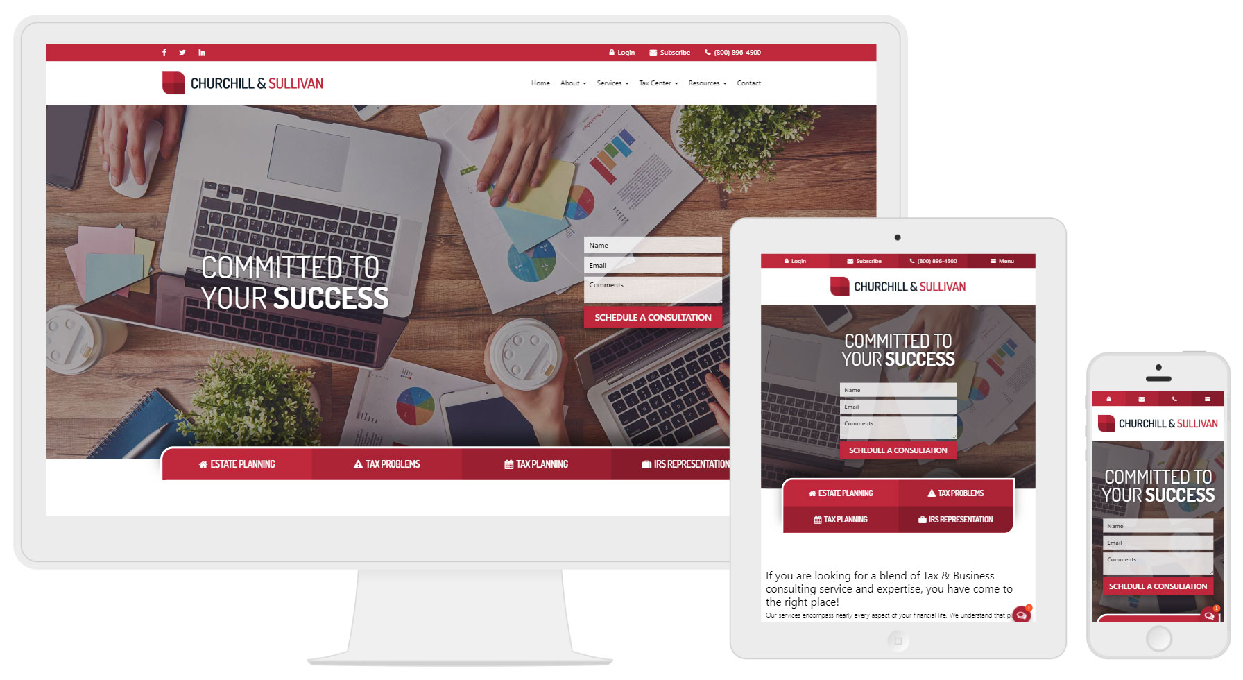 best accounting firm websites - design #753